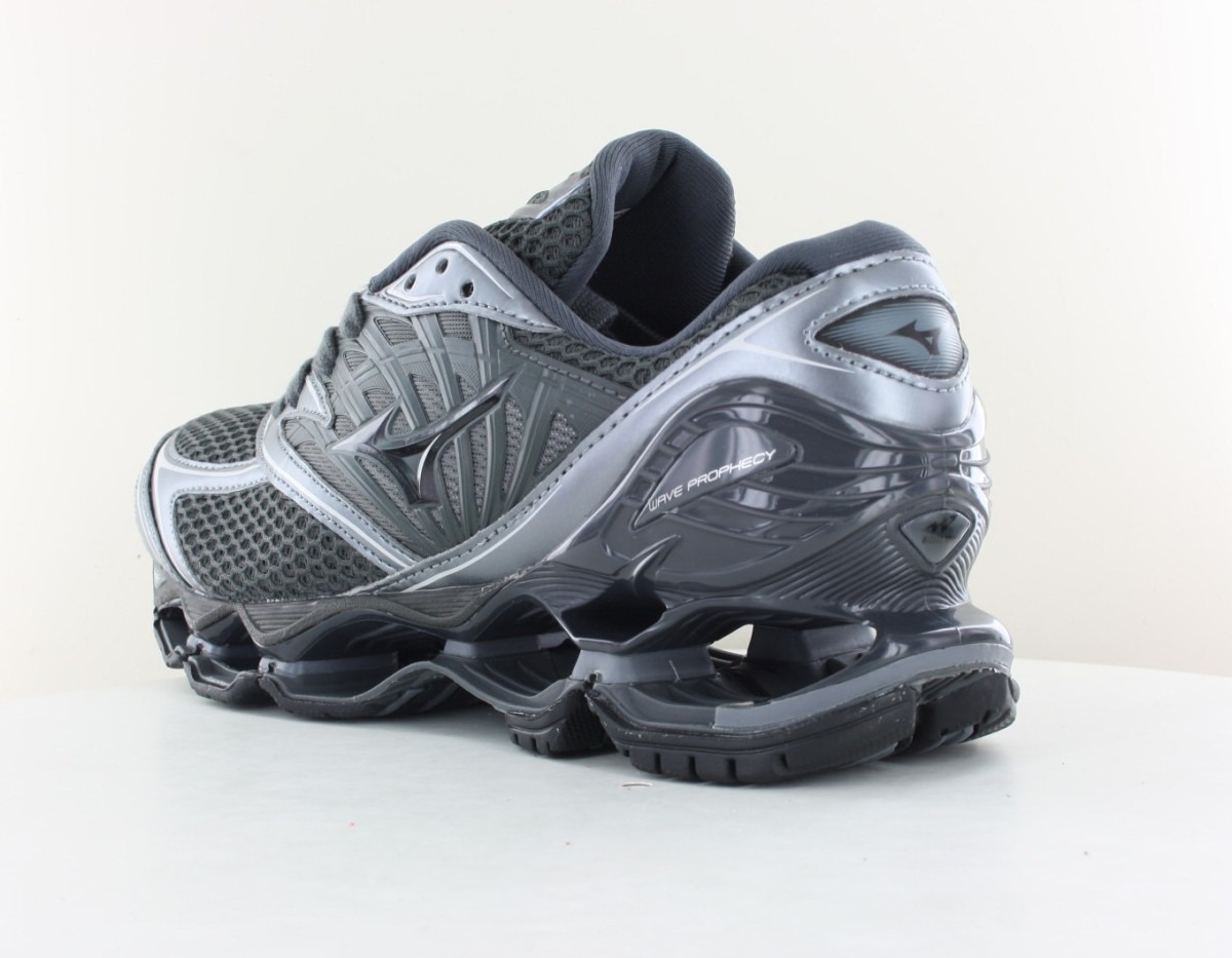 Mizuno Wave prophecy ls gris anthracite argent