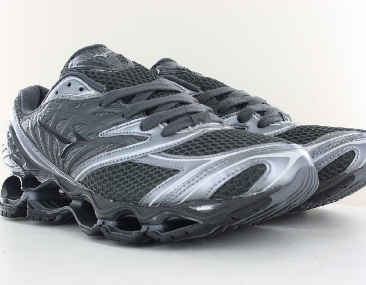 Mizuno Wave prophecy ls gris anthracite argent