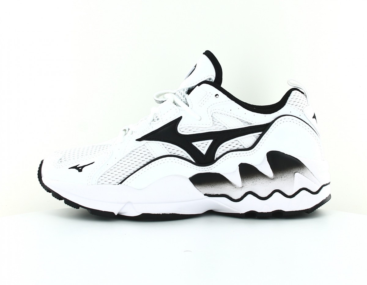 Mizuno Wave rider 1 blanc noir