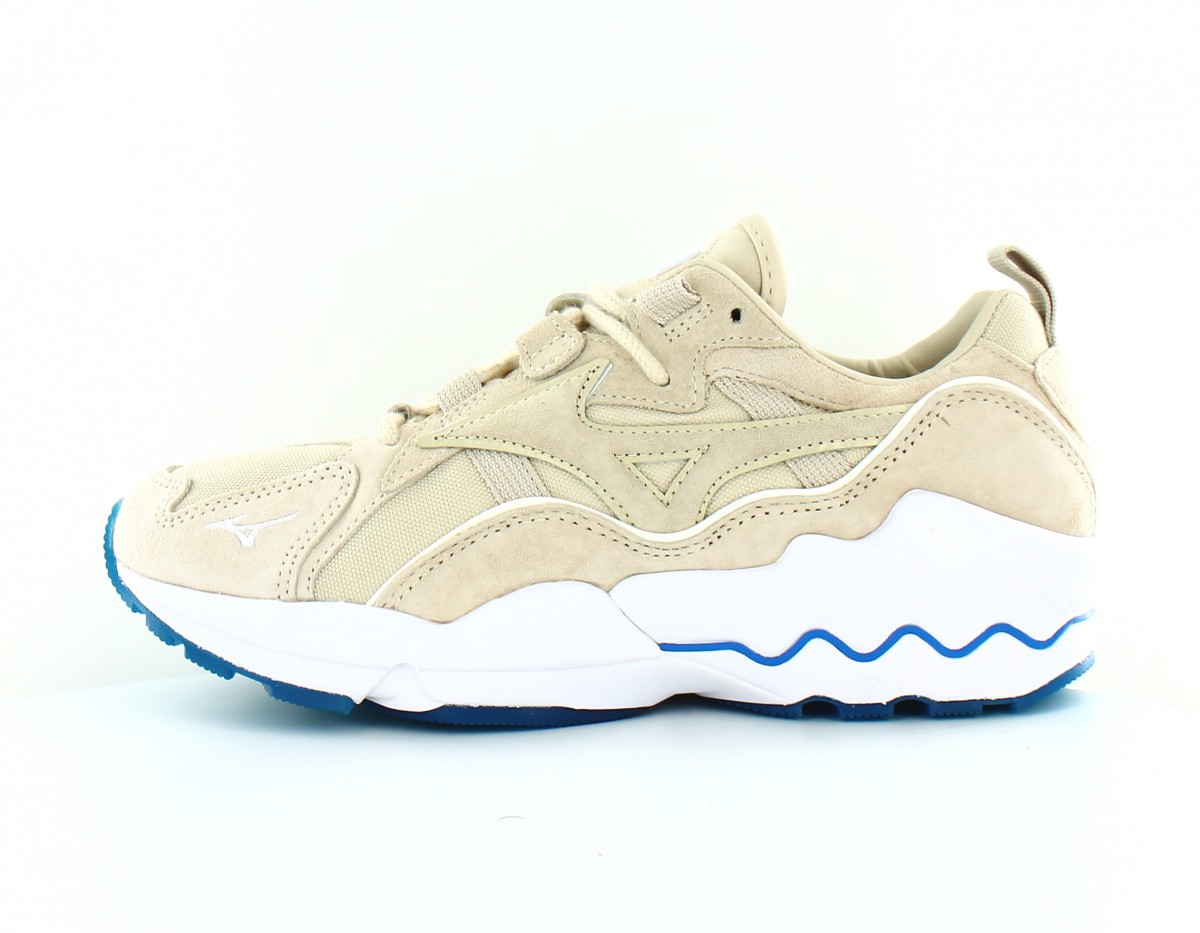 Mizuno Wave rider 1 premium beige beige blanc