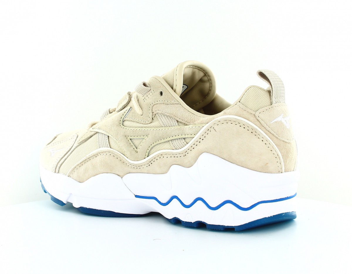 Mizuno Wave rider 1 premium beige beige blanc