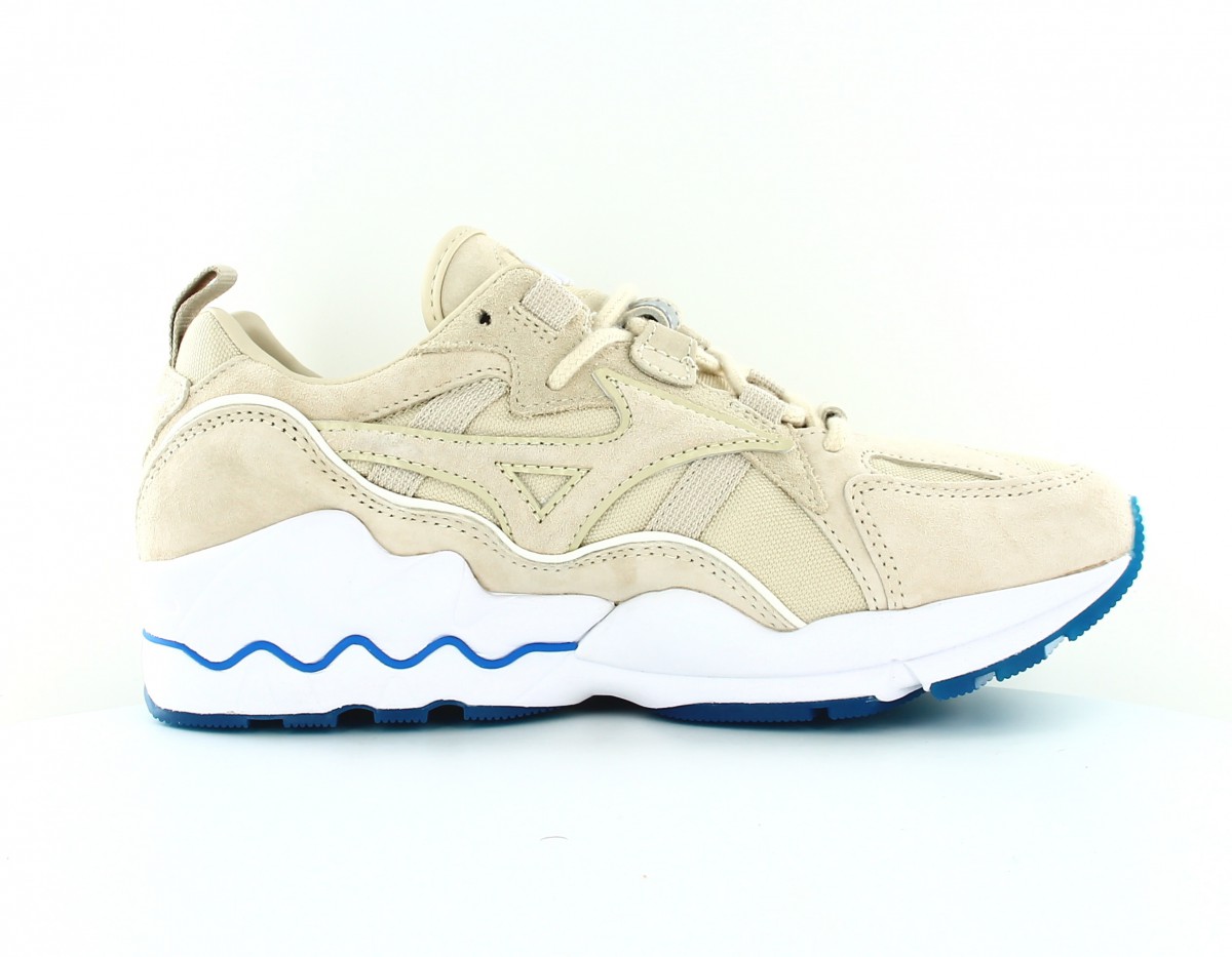 Mizuno Wave rider 1 premium beige beige blanc