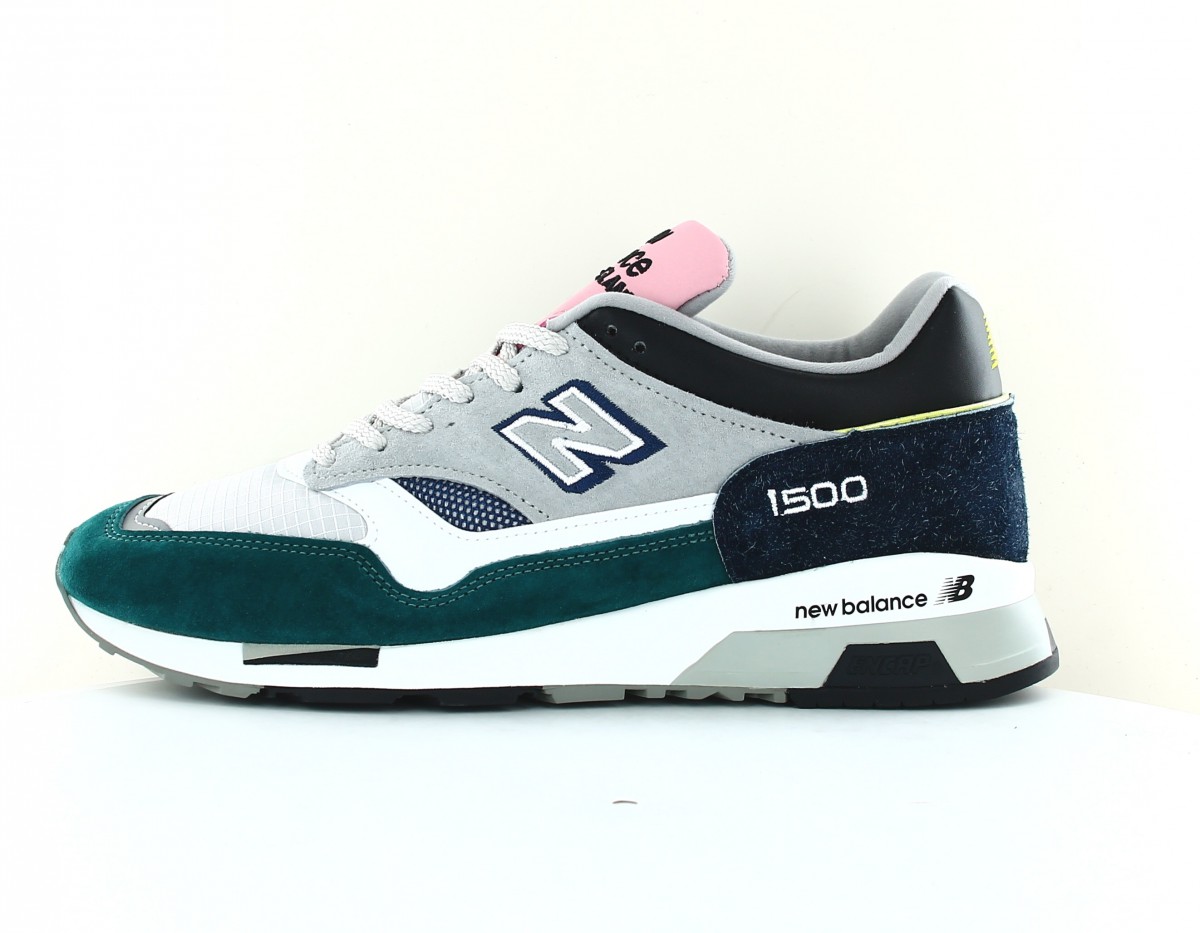 New Balance 1500 made in uk gris turquoise rose bleu