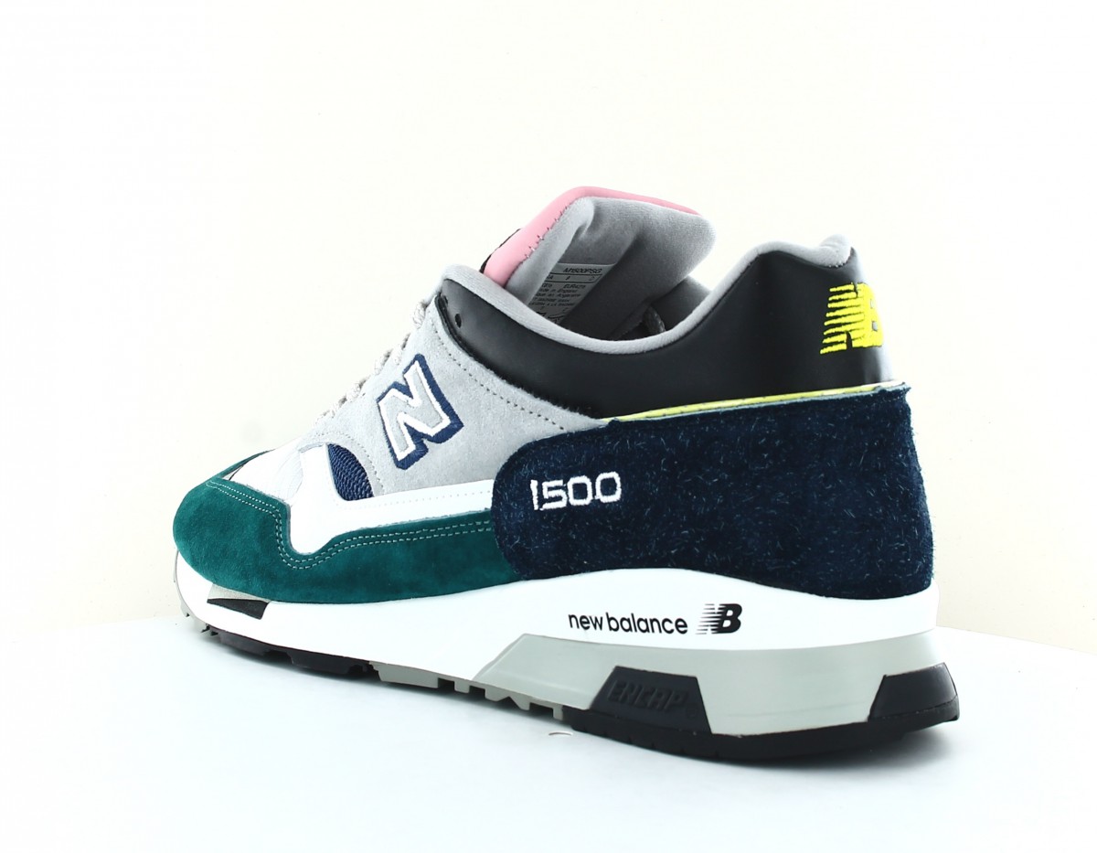 New Balance 1500 made in uk gris turquoise rose bleu