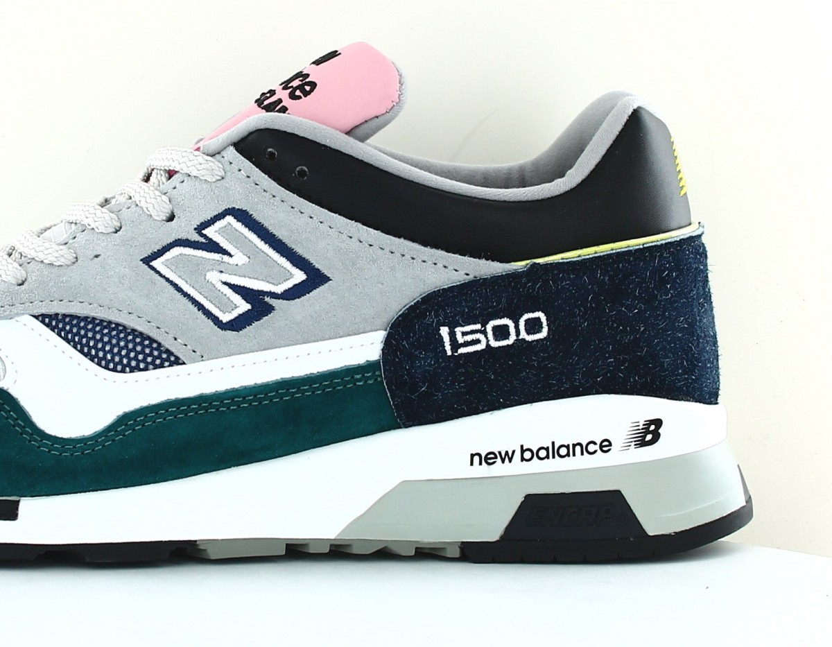 New Balance 1500 made in uk gris turquoise rose bleu