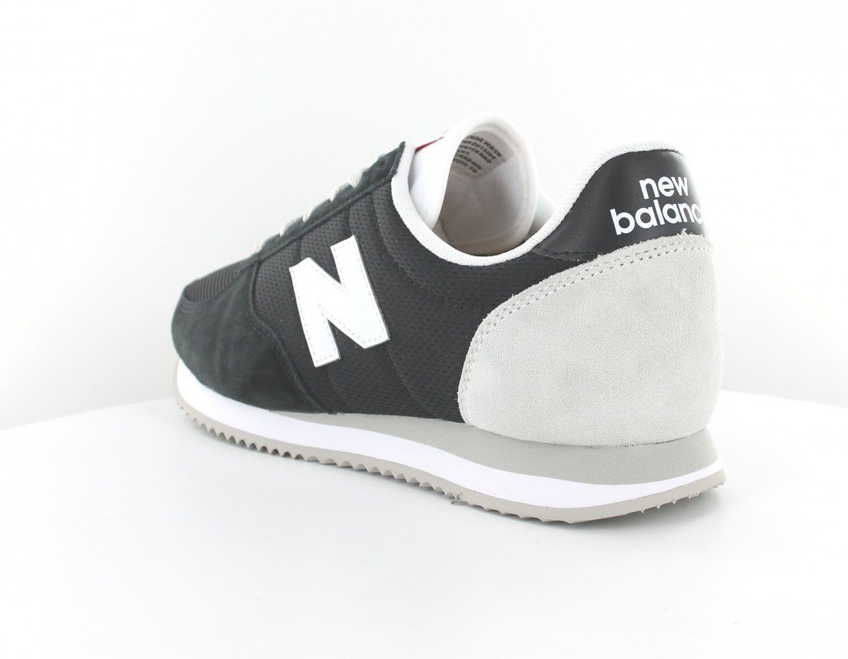 New Balance 220 Noir blanc gris