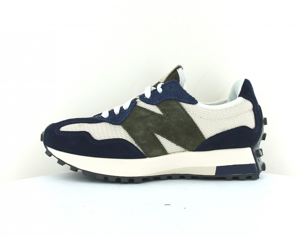 New Balance 327 beige kaki bleu navy