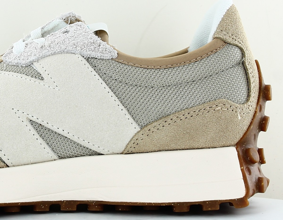 New Balance 327 beige kaki gomme