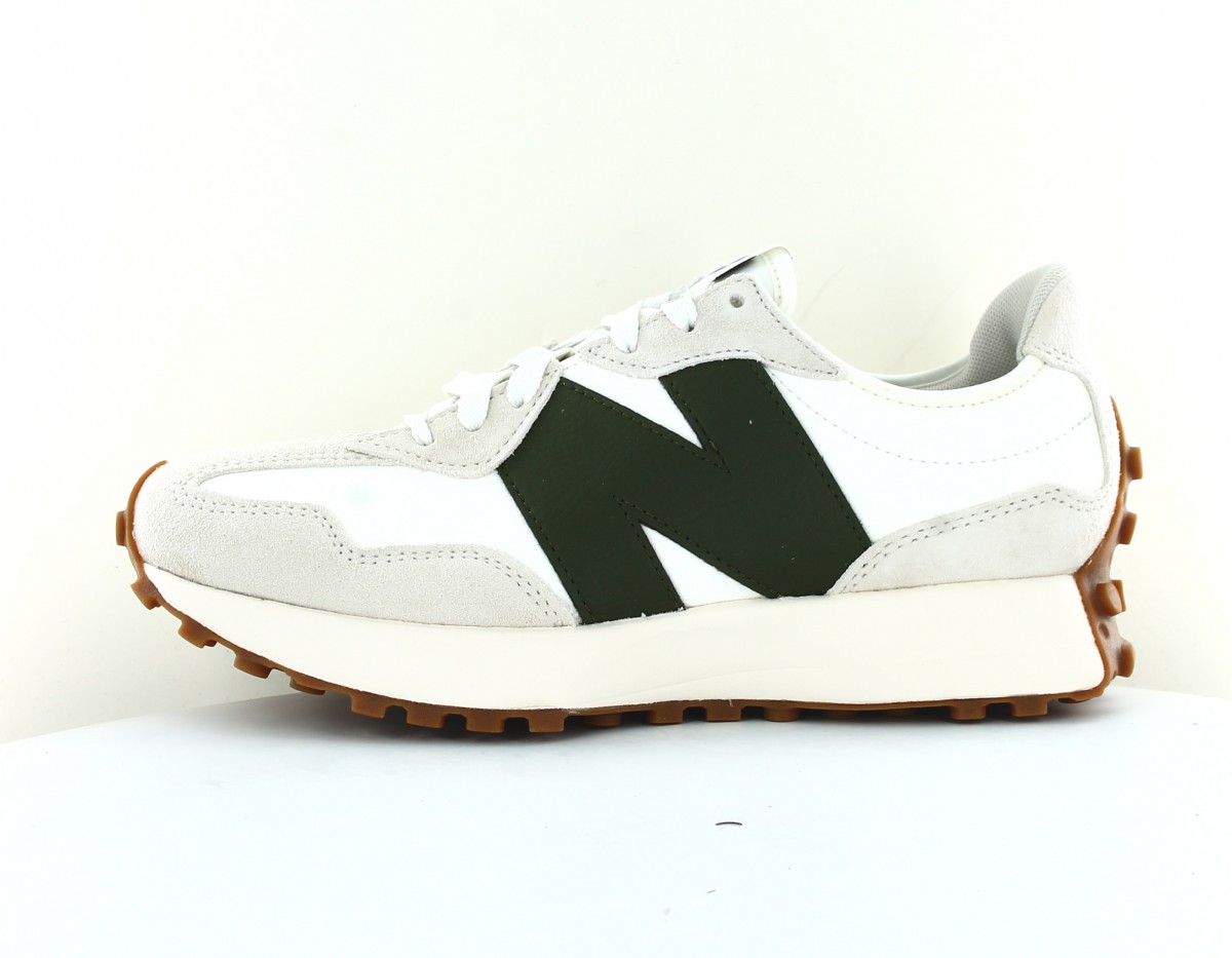 New Balance 327 beige vert gomme