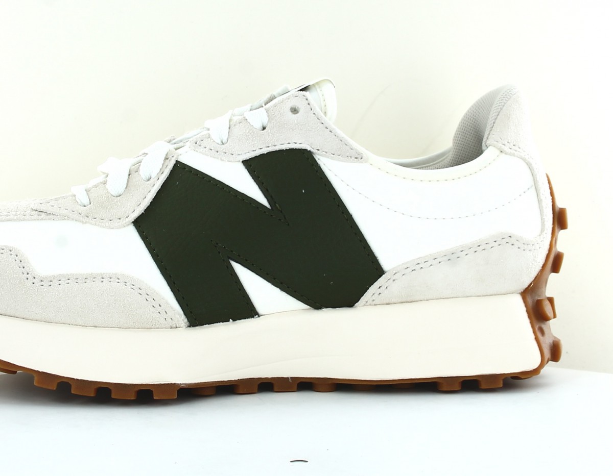 New Balance 327 beige vert gomme