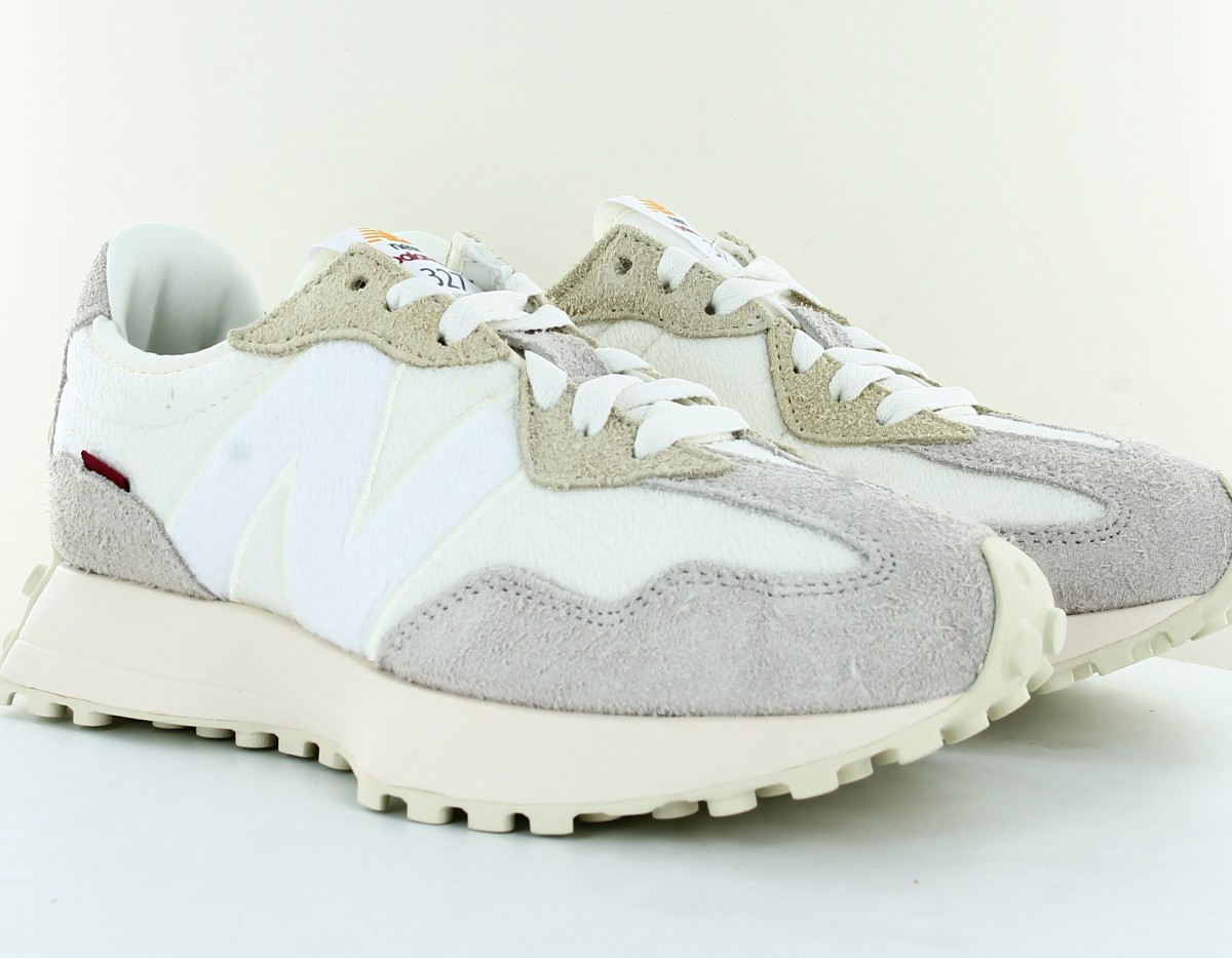 New Balance 327 blanc blanc gris