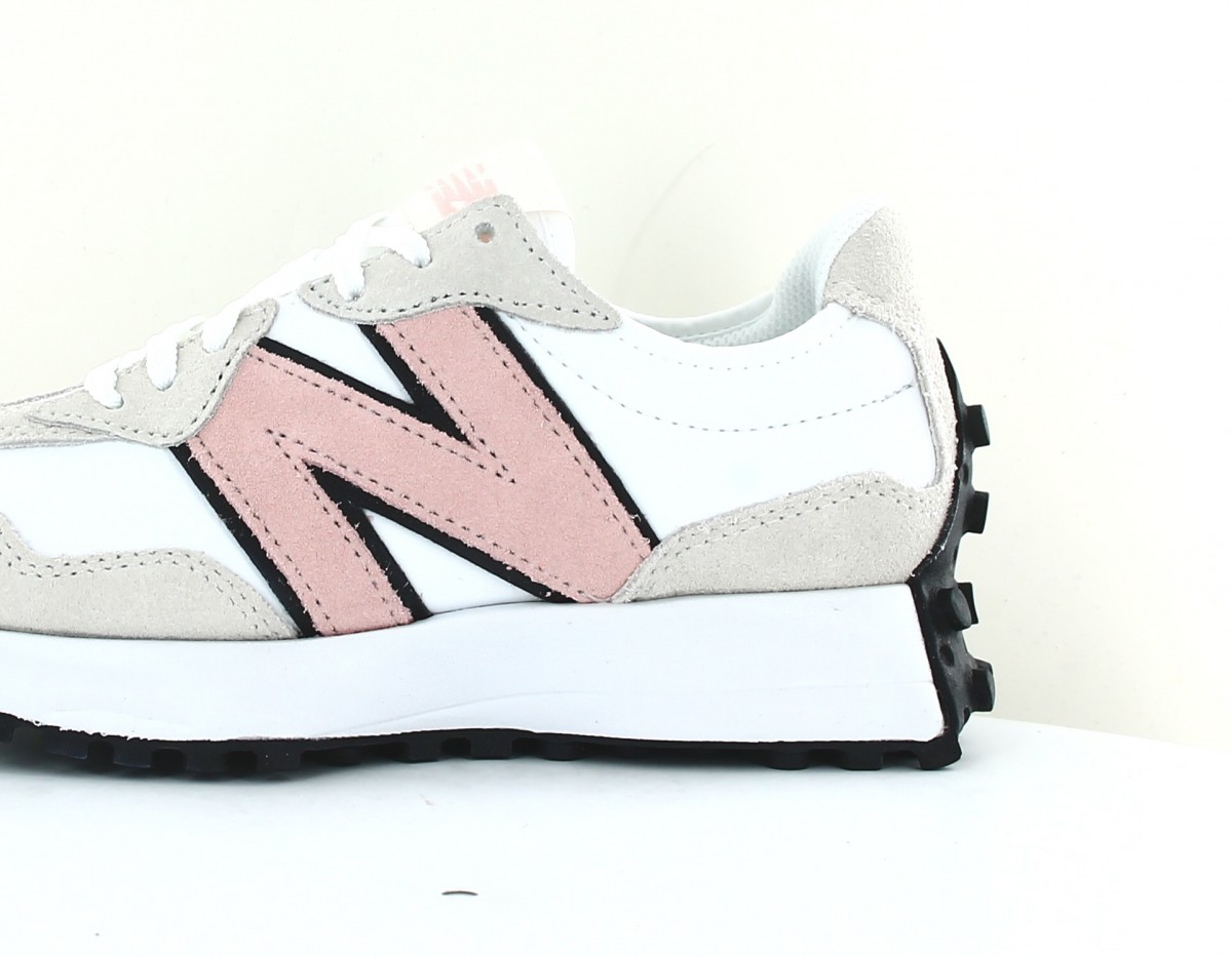New Balance 327 blanc rose