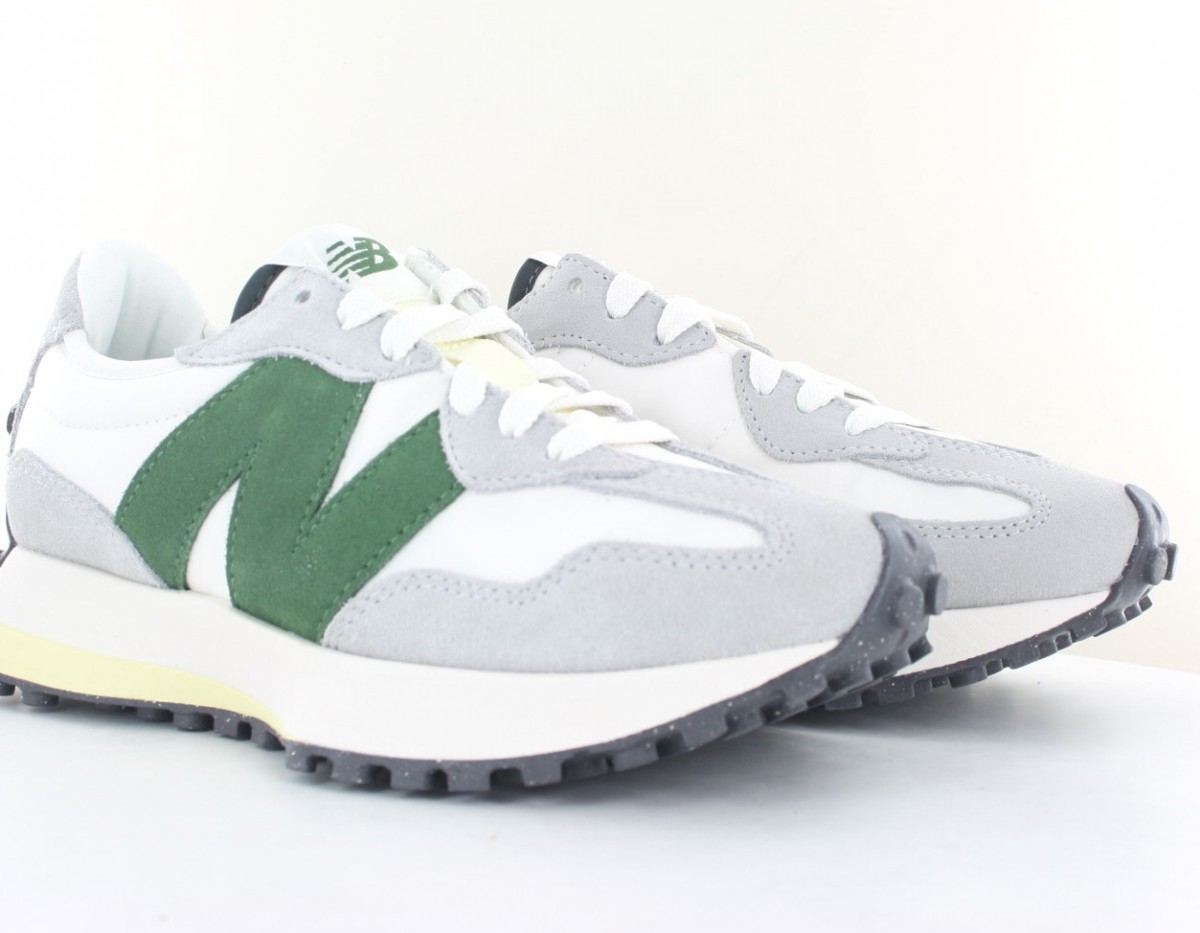 New Balance 327 blanc gris vert