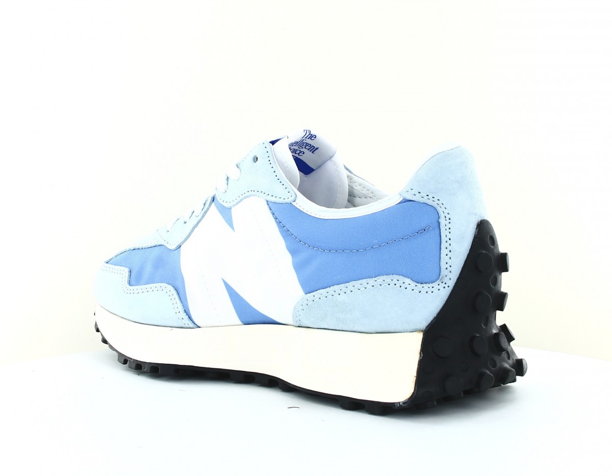 New Balance 327 bleu ciel blanc