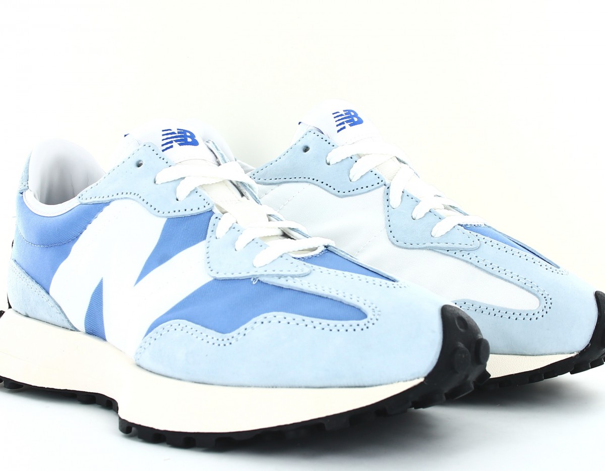 New Balance 327 bleu ciel blanc