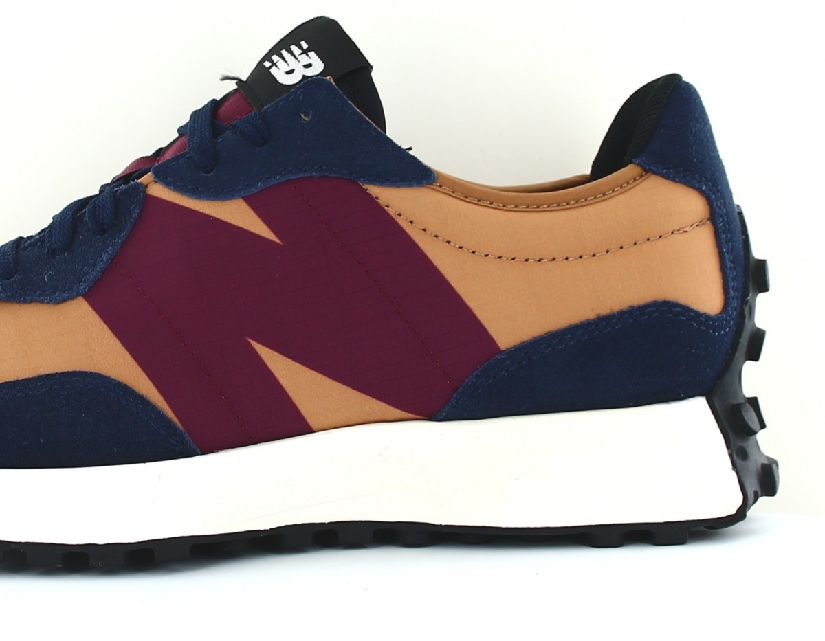 New Balance 327 bleu marine bordeaux beige