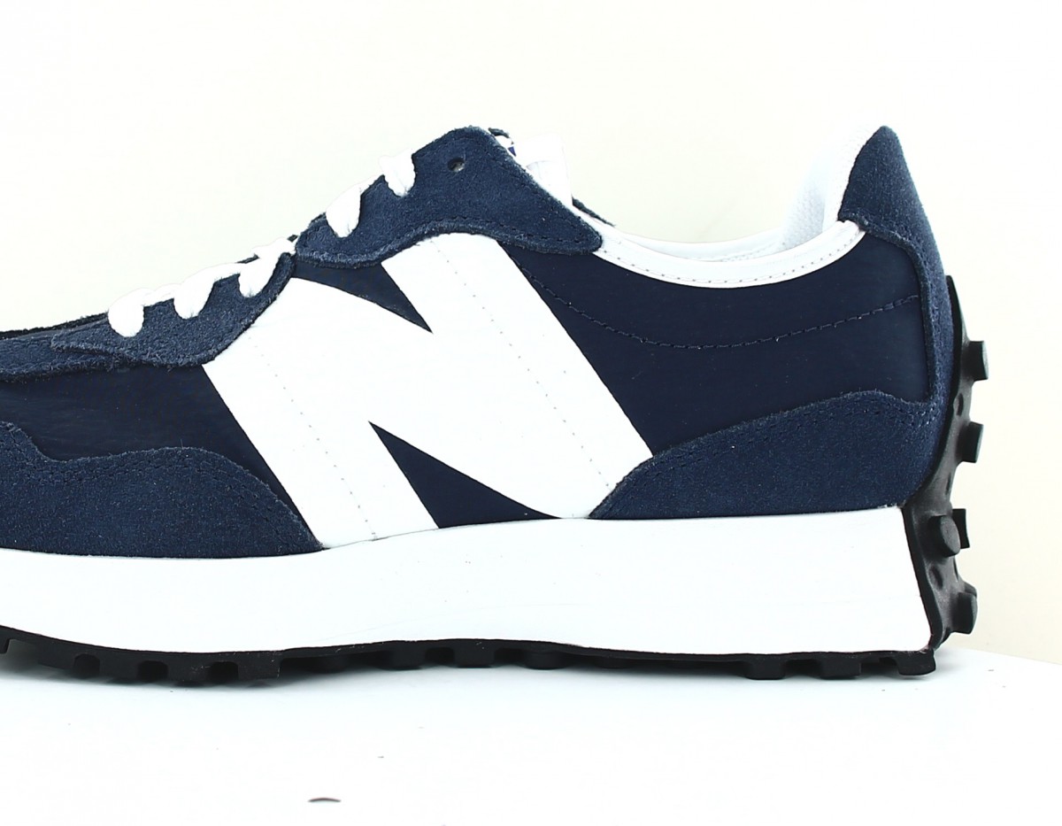 New Balance 327 bleu marine bleu ciel blanc