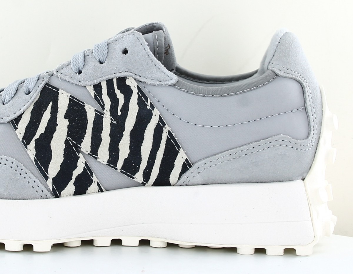 New Balance 327 gris zebre