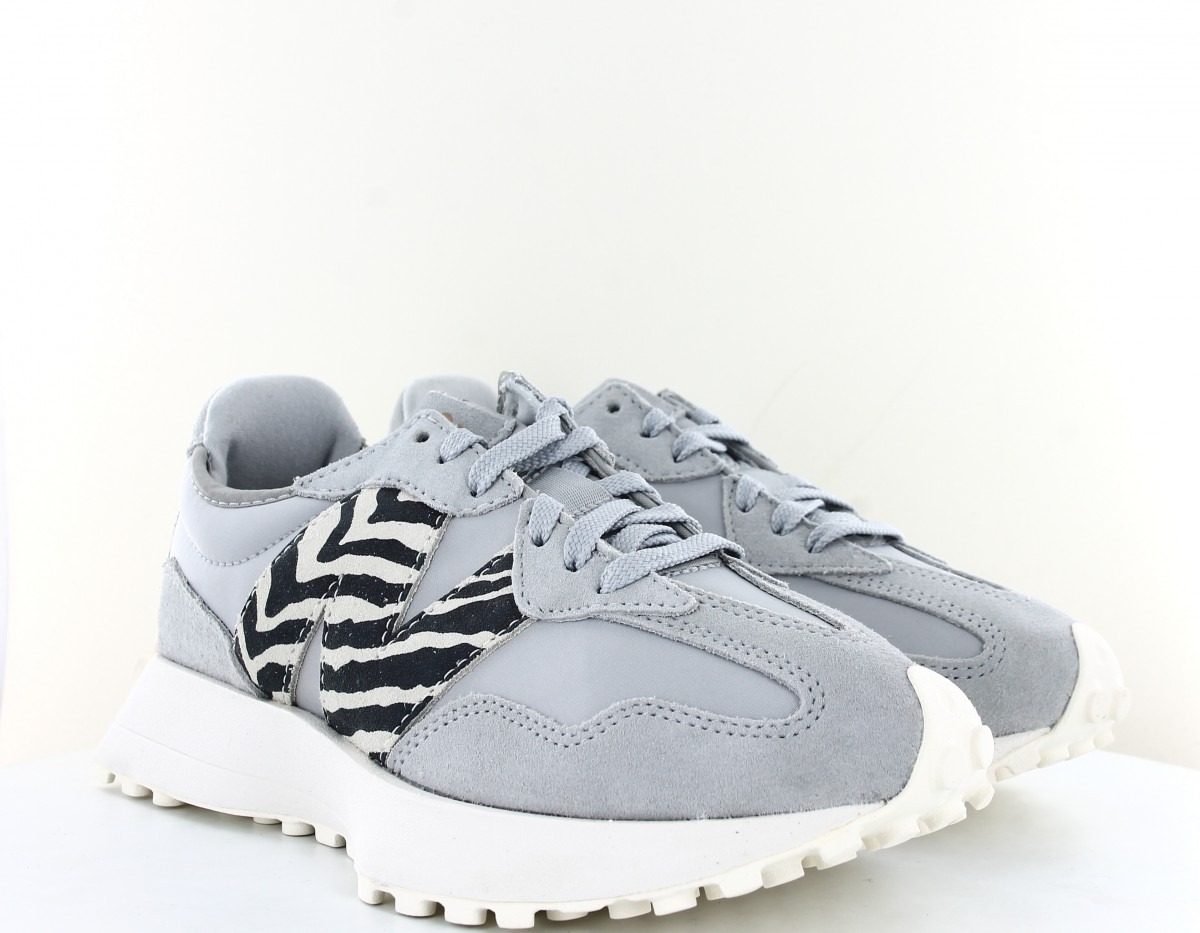 New Balance 327 gris zebre