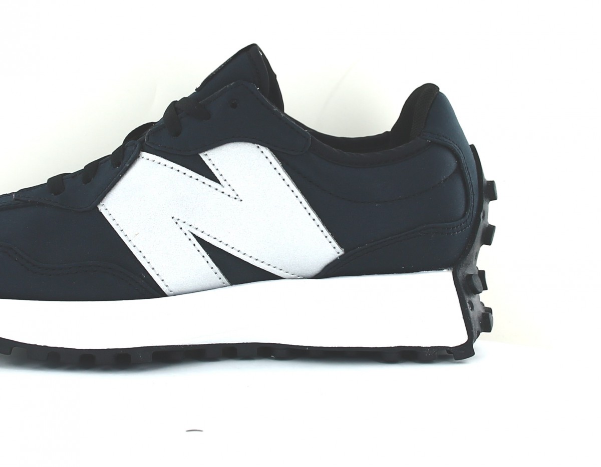 New Balance 327 noir argent blanc