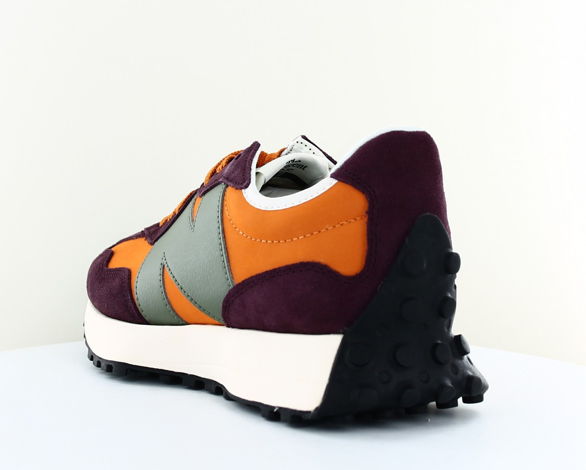 New Balance 327 orange bordeaux kaki