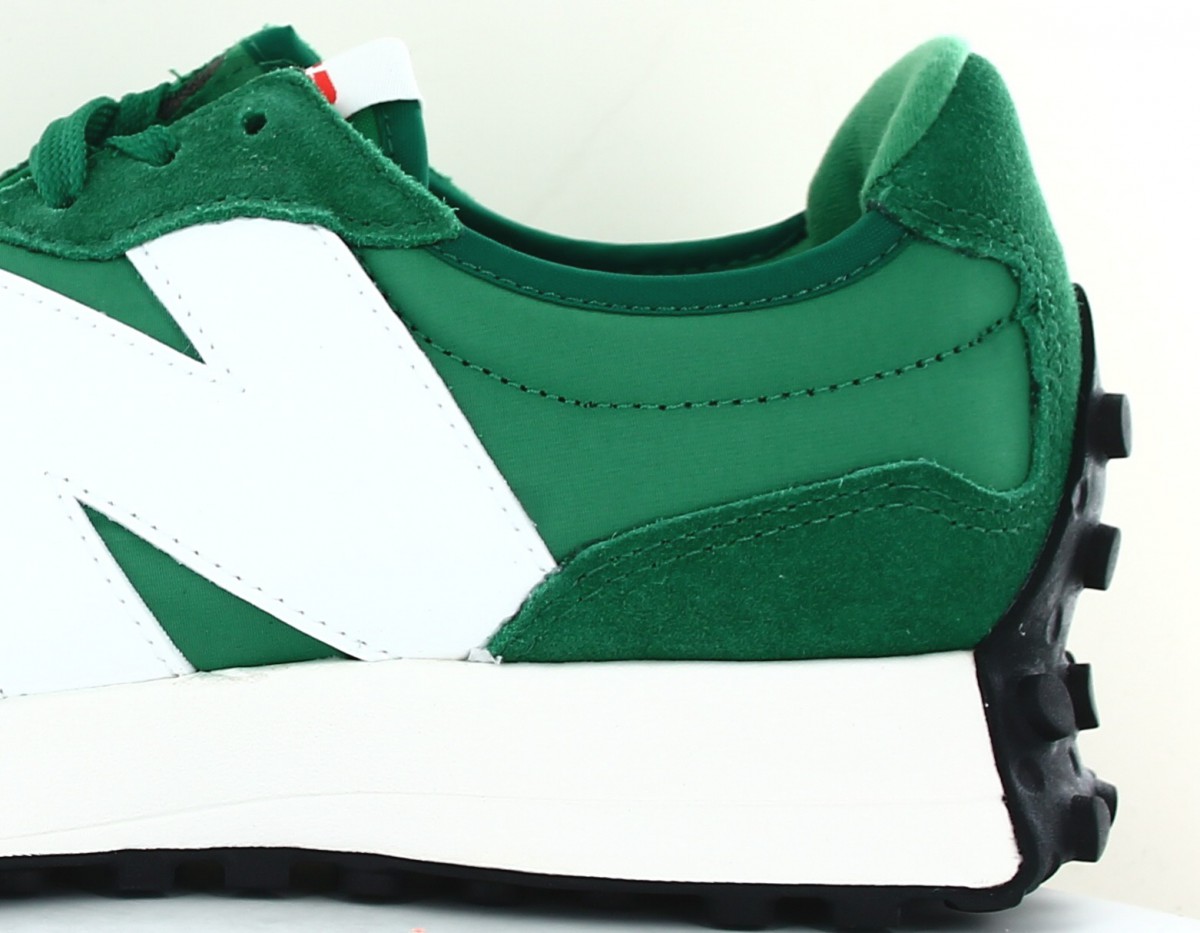 New Balance 327 vert blanc noir