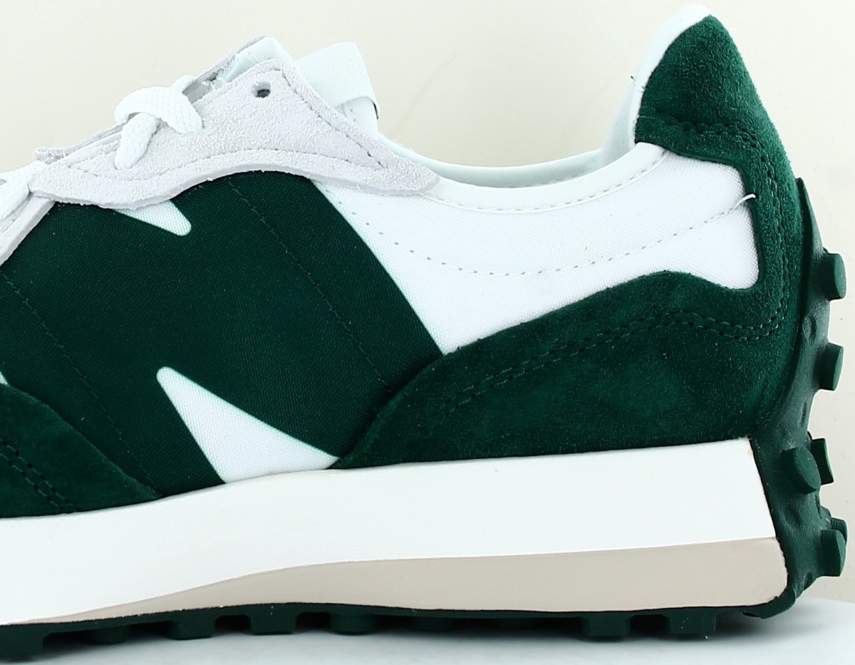 New Balance 327 warped blanc vert