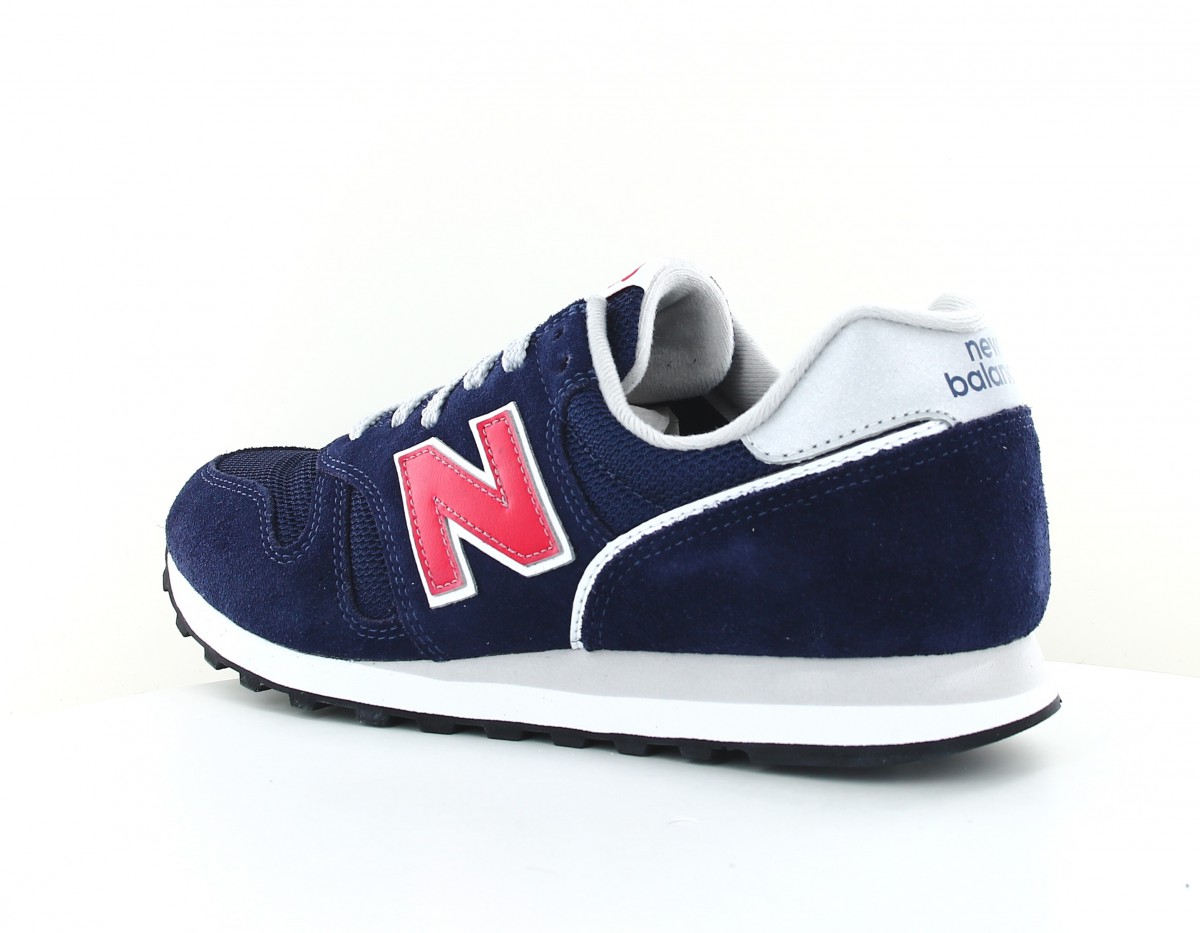 New Balance 373 bleu-marine-rouge