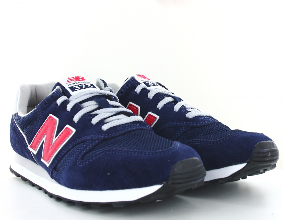 New Balance 373 bleu-marine-rouge