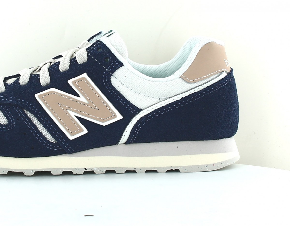 New Balance 373 femme bleu marine beige