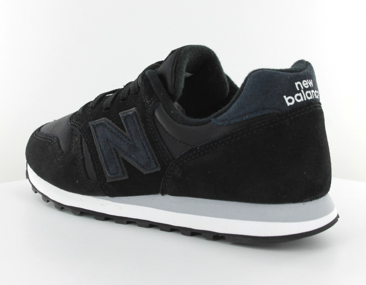 New Balance 373 femme suede noir-blanc