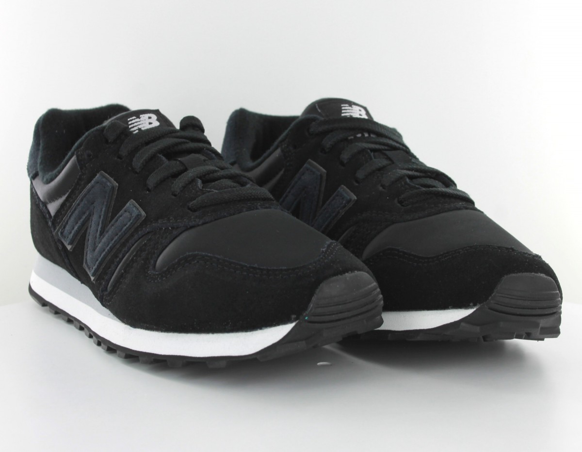 New Balance 373 femme suede noir-blanc