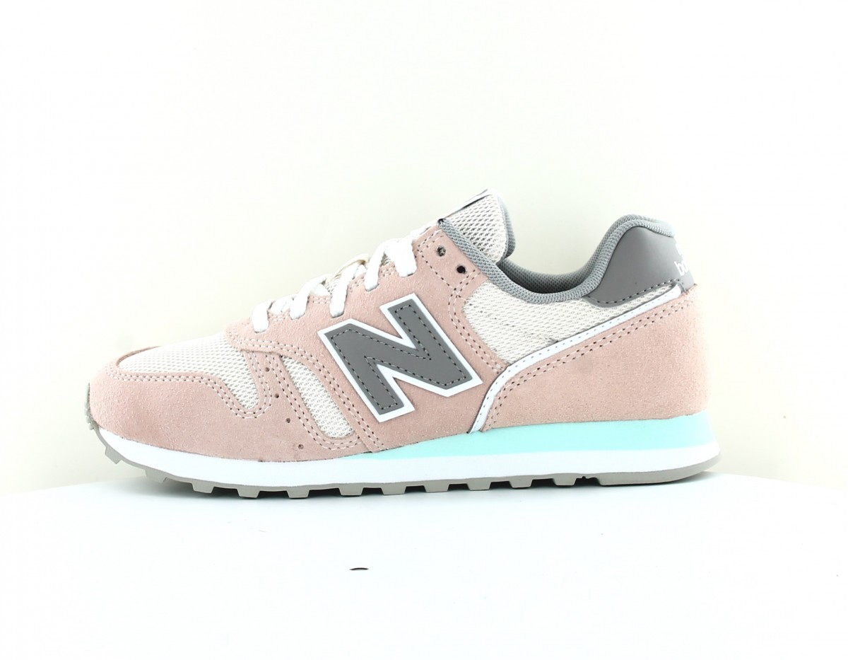 New Balance 373 Femme rose argent turquoise