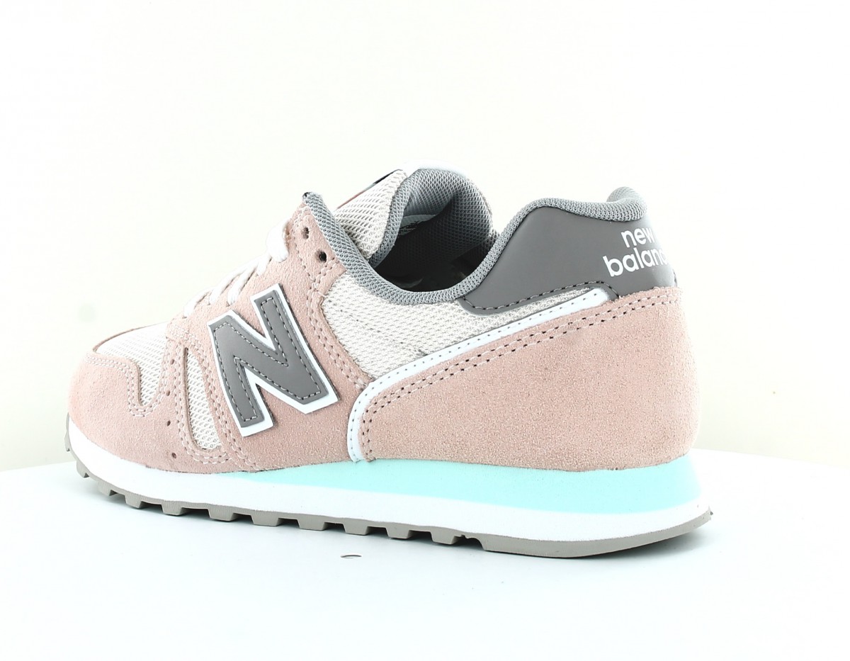 New Balance 373 Femme rose argent turquoise