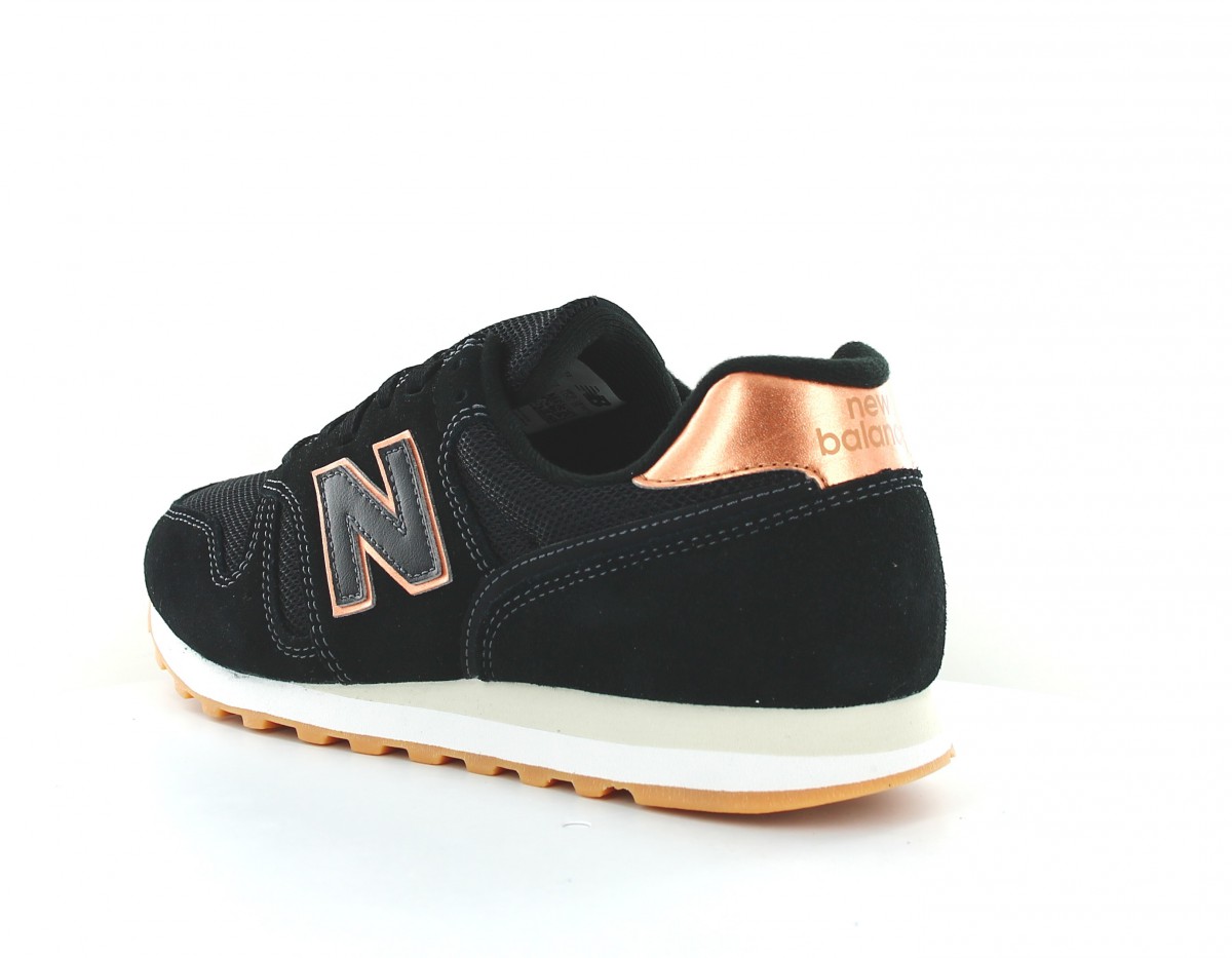 New Balance 373 femme suede noir bronze gomme