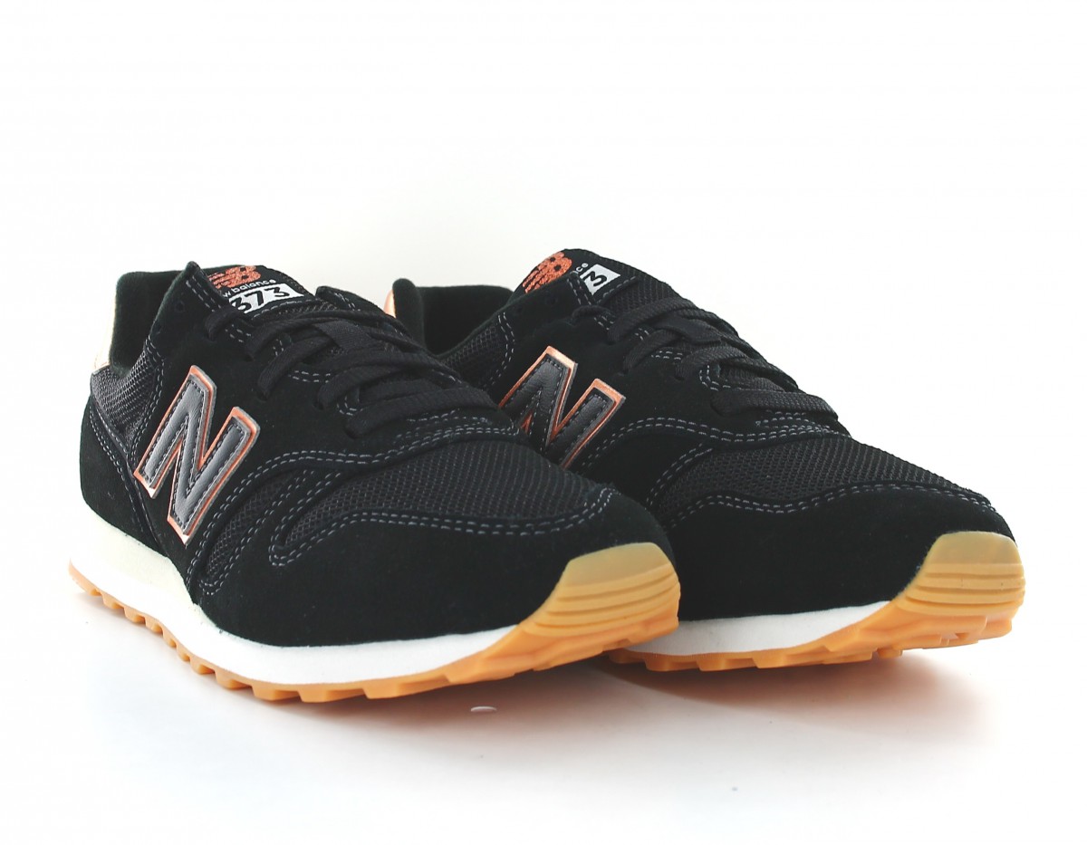 New Balance 373 femme suede noir bronze gomme