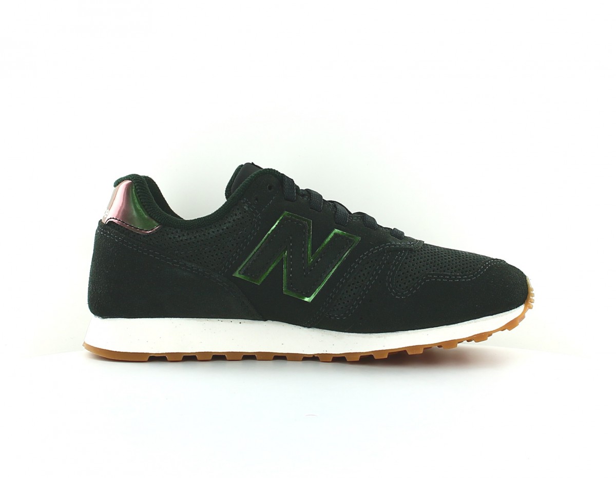 New Balance 373 femme suede vert kaki gomme