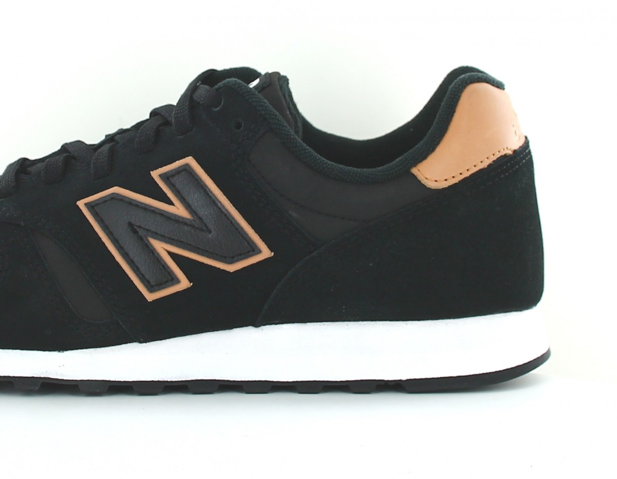 New Balance 373 suede Noir marron