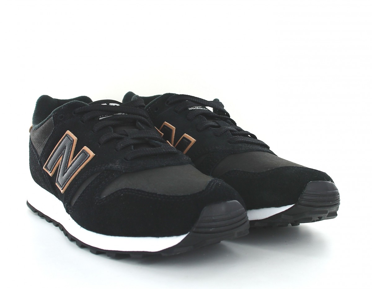 New Balance 373 suede noir marron