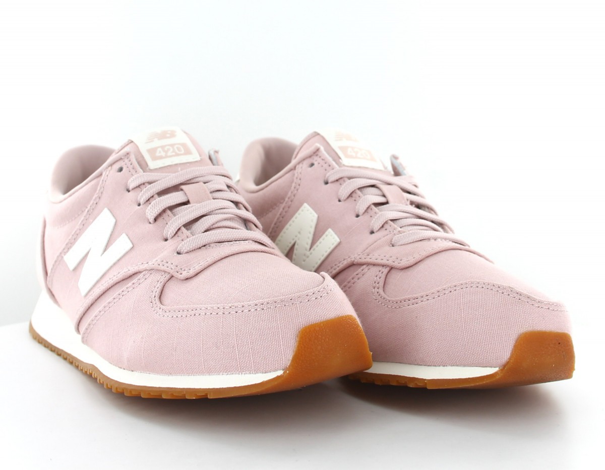 New Balance 420 70s Running Rose-Blanc