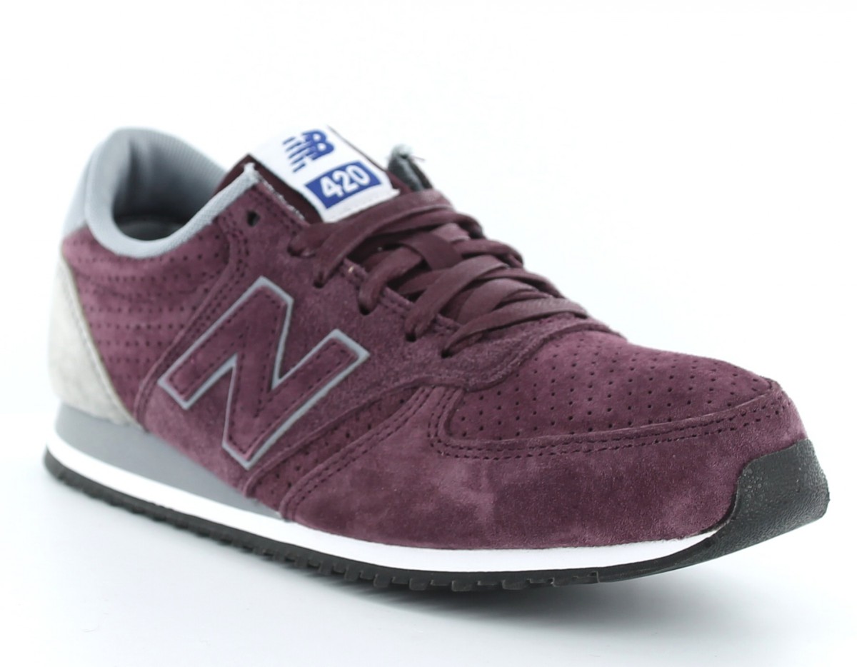 Newbalance 420 suede BORDEAUX