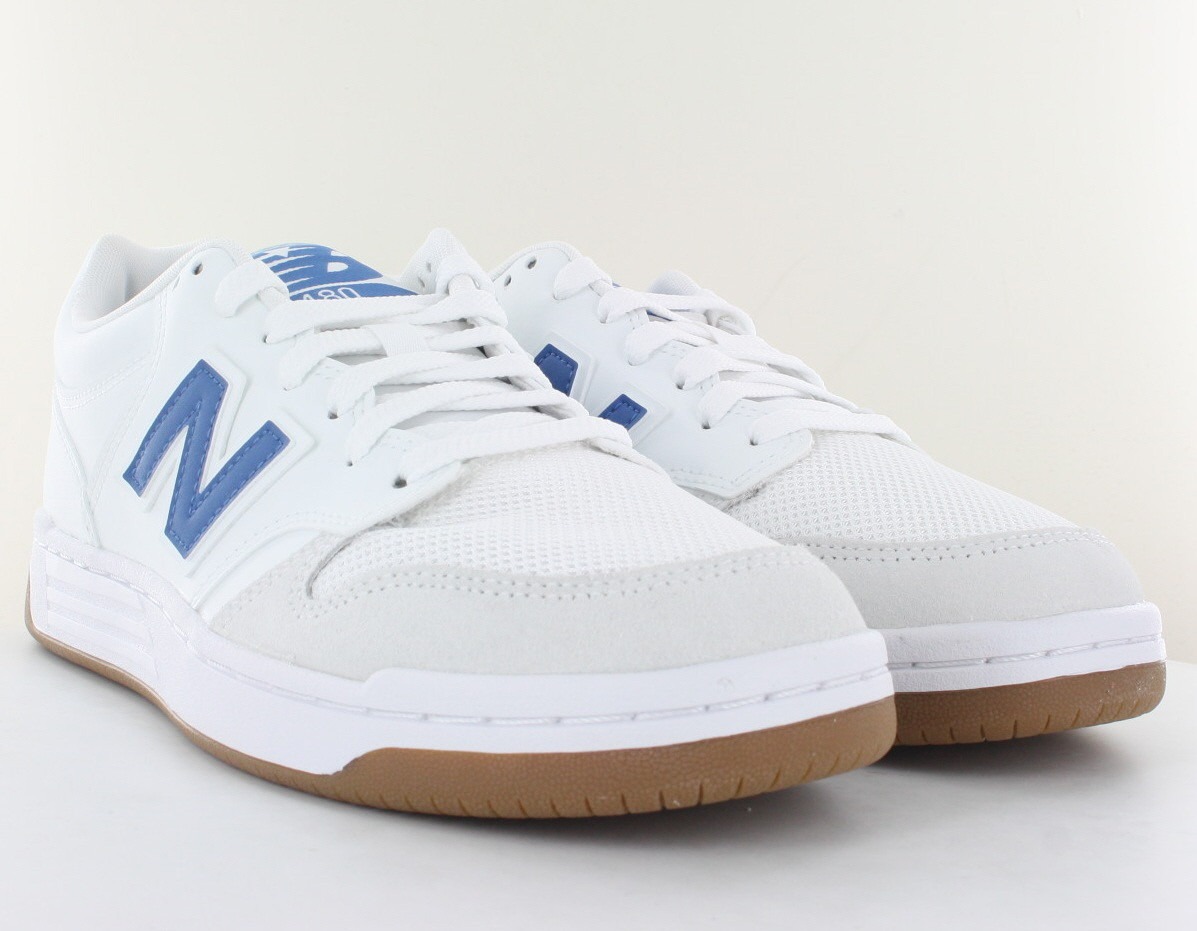 New Balance 480 blanc bleu gomme