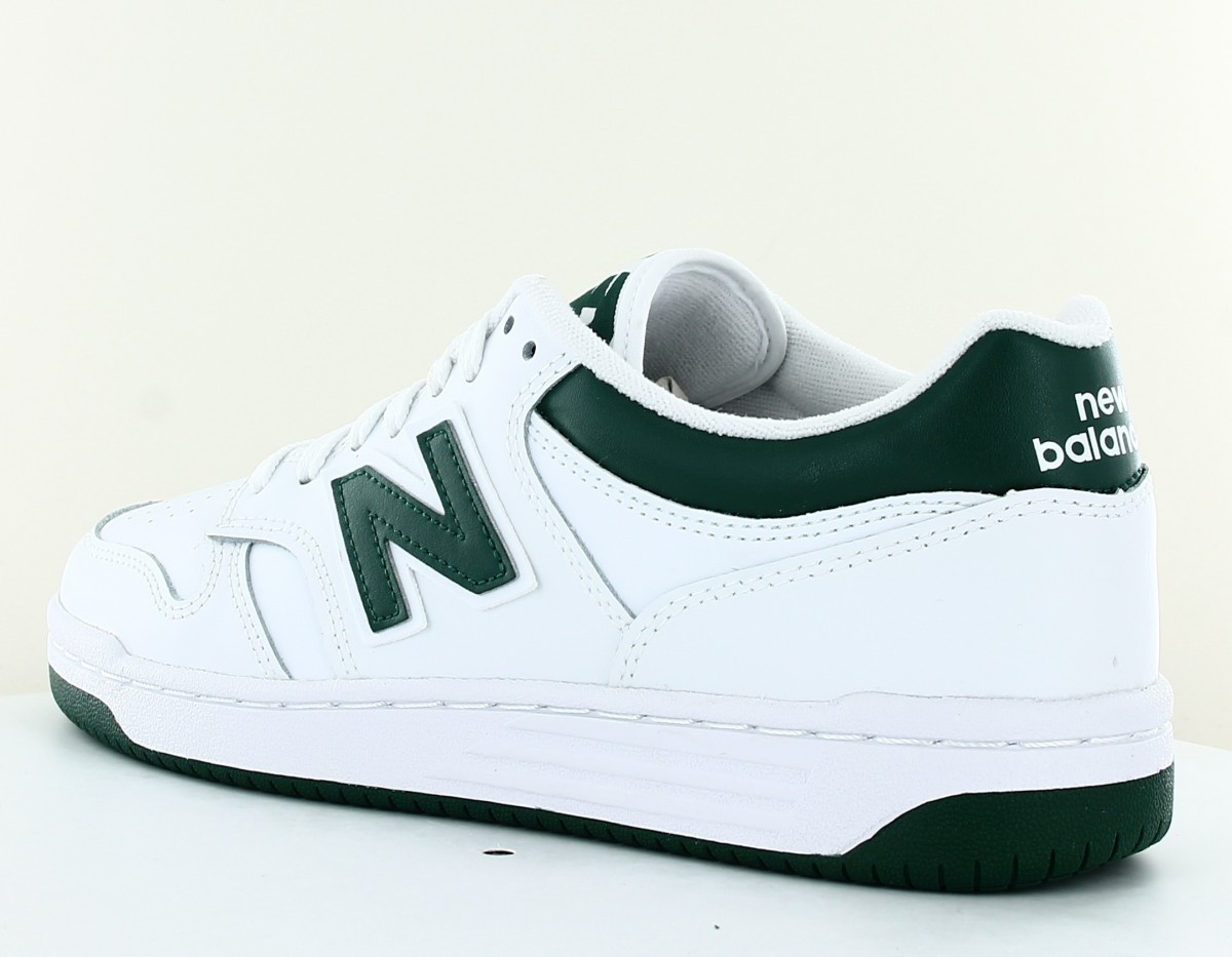 New Balance 480 blanc vert forest