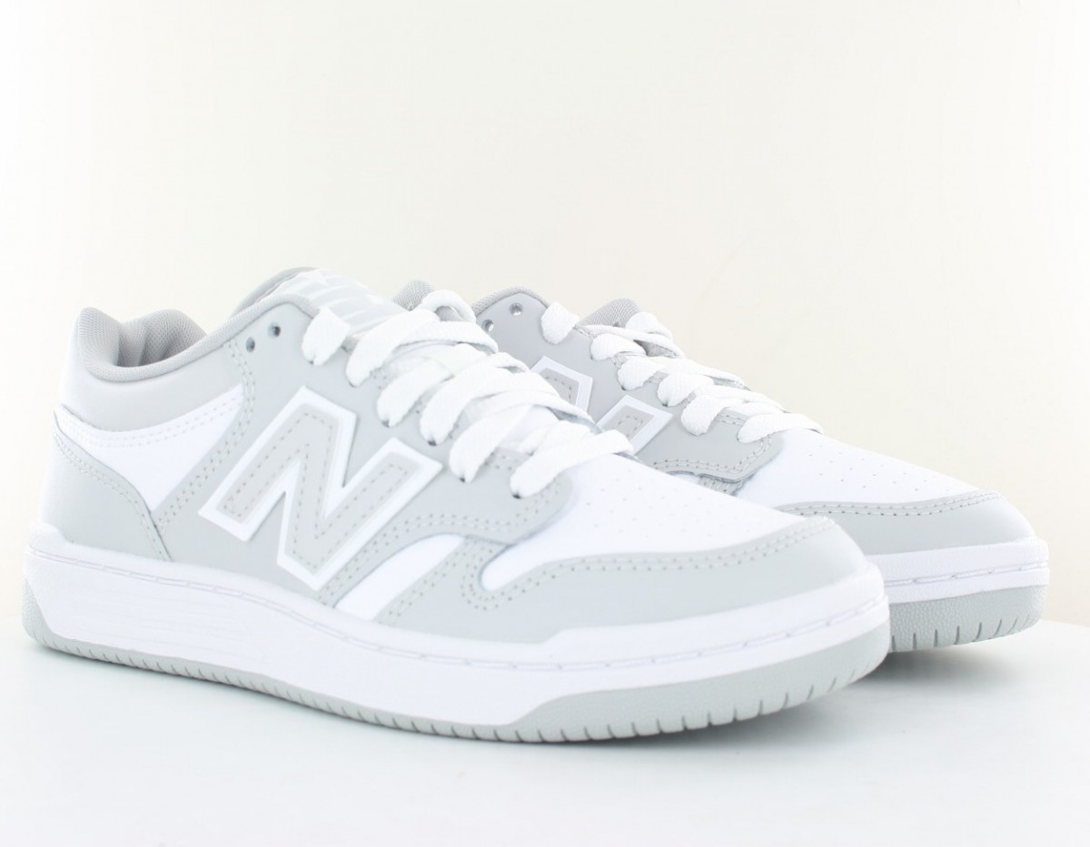 New Balance 480 gris blanc