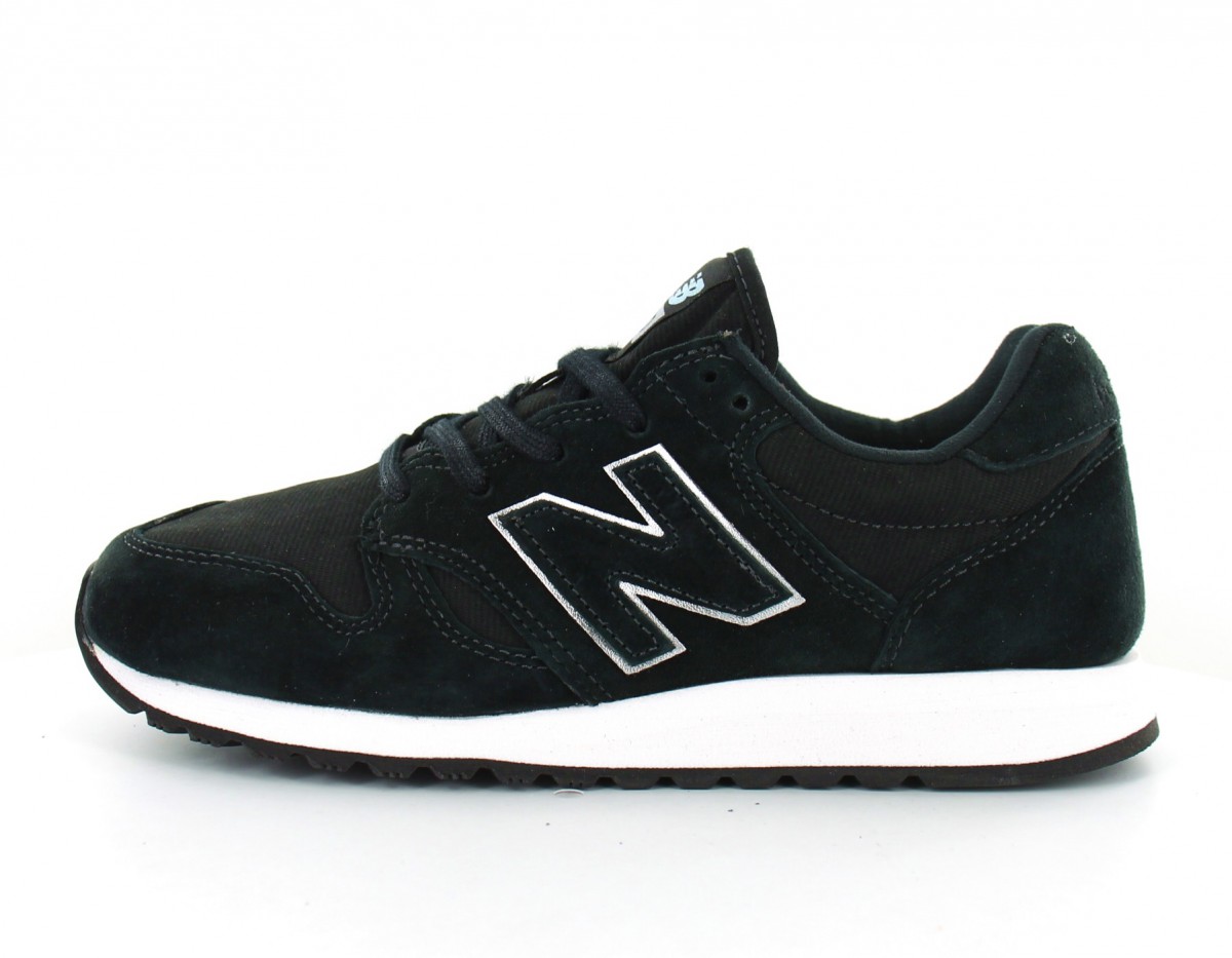 New Balance 520 Femme Suede Noir noir gris