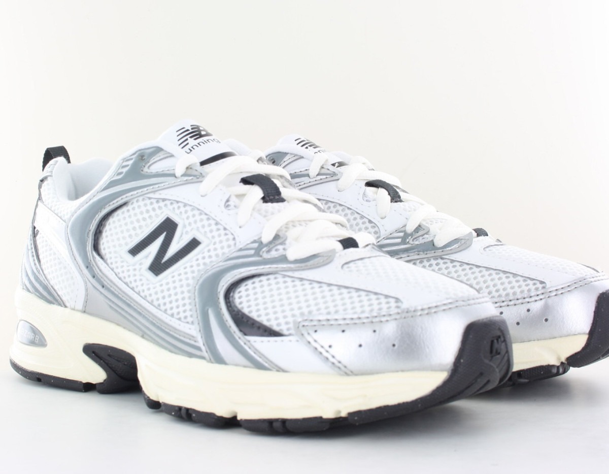 New Balance 530 blanc gris noir