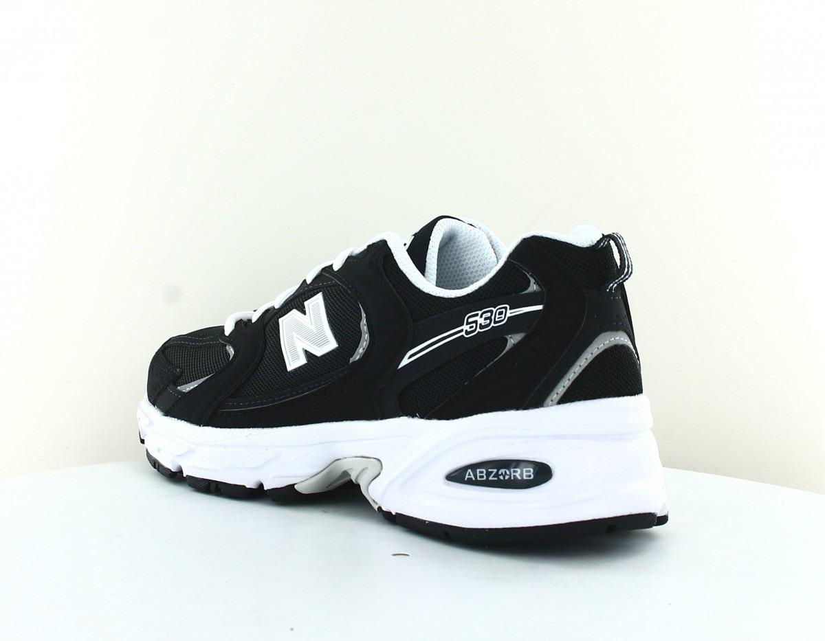 New Balance 530 noir noir blanc