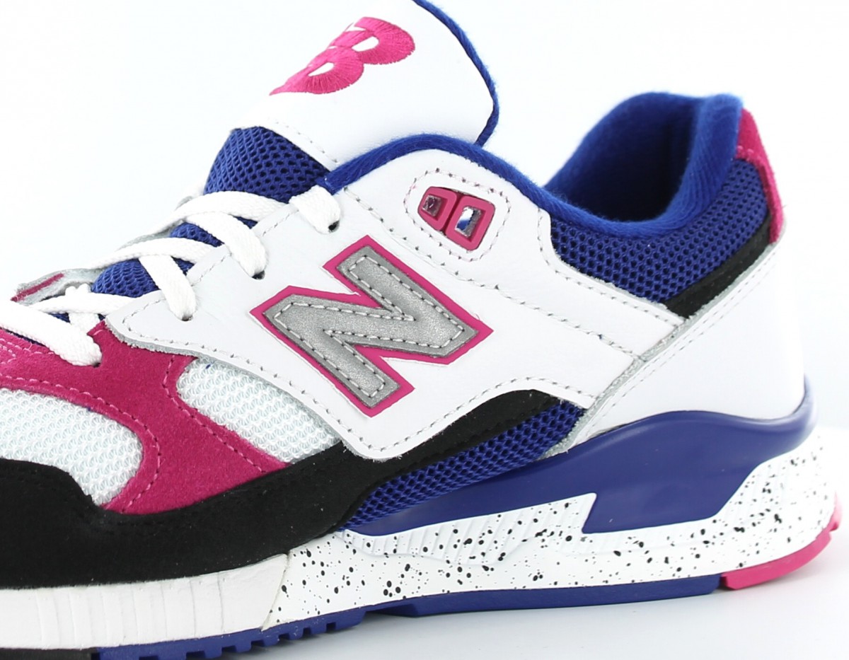 New Balance 530 PSA femme blanc-noir-fushia-rose