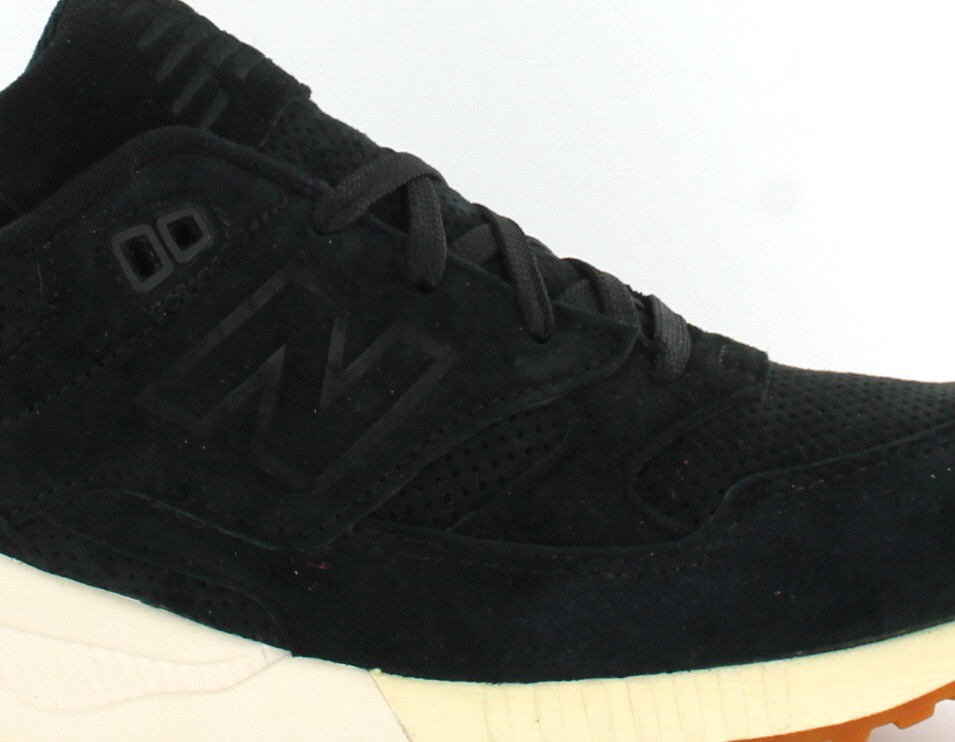 New Balance 530 lux nubuck NOIR/BLANC