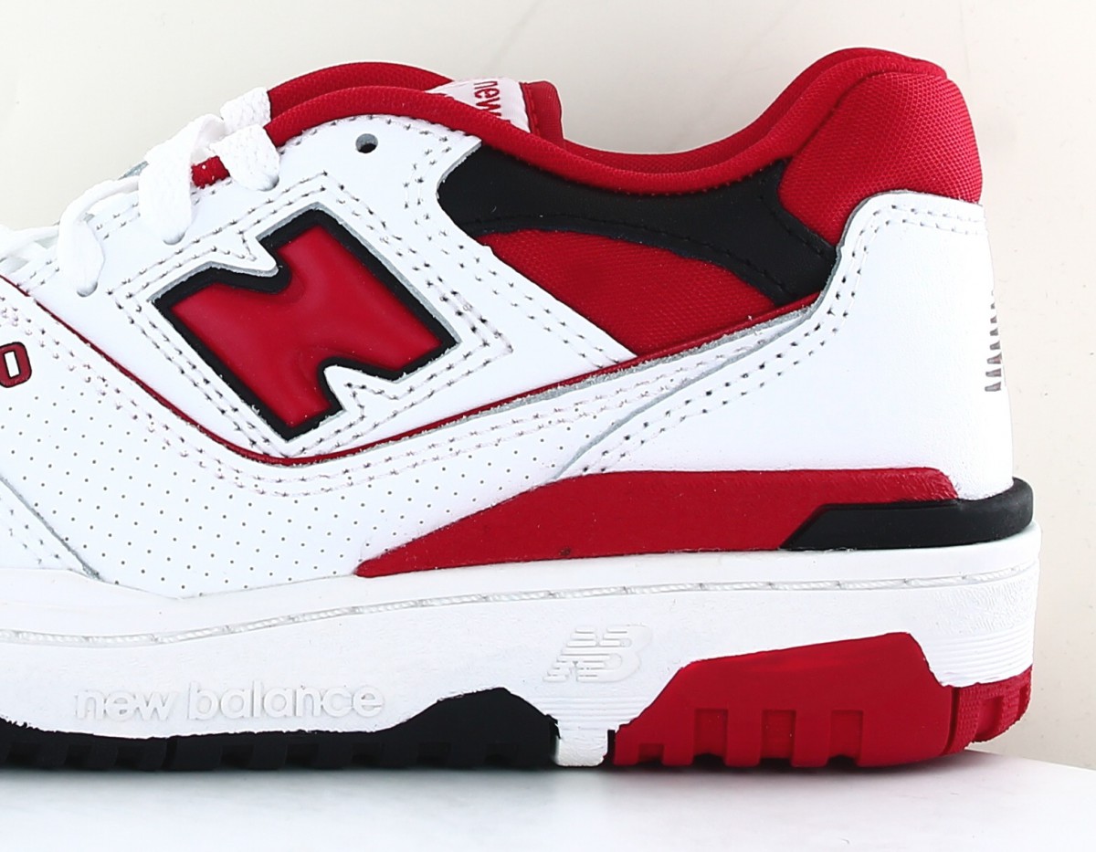 New Balance 550 blanc rouge